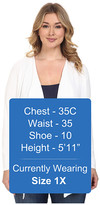 Thumbnail for your product : MICHAEL Michael Kors Size Drape Front Cardigan
