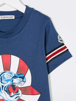 Thumbnail for your product : Moncler Kids panther print T-shirt