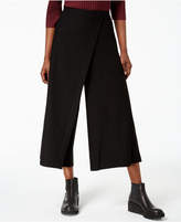 Thumbnail for your product : Eileen Fisher Asymmetrical Cropped Wide-Leg Pants, Regular & Petite
