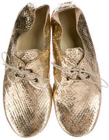 Thumbnail for your product : Anniel Metallic Pipe Oxfords w/ Tags