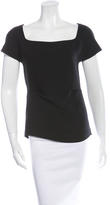 Thumbnail for your product : Jil Sander Crepe Square Neck Top