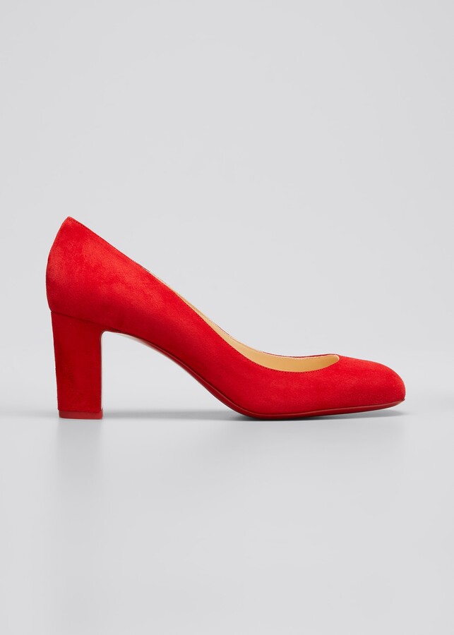 Christian Louboutin Round Toe Pump | Shop the world's largest 