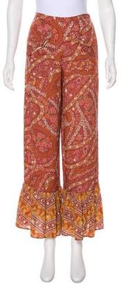 Spell & The Gypsy Collective Printed High-Rise Pants