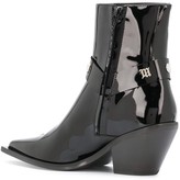 Thumbnail for your product : Misbhv Studded Point Toe Ankle Boots