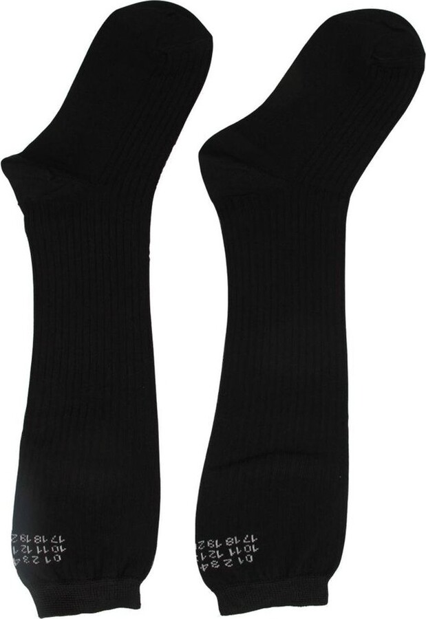 MM6 Maison Margiela Printed Knee-High Socks