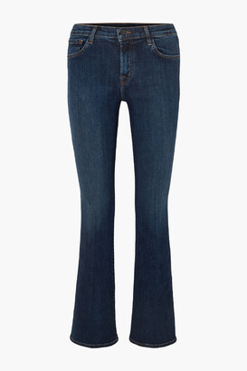 J Brand Sallie mid-rise bootcut jeans - ShopStyle