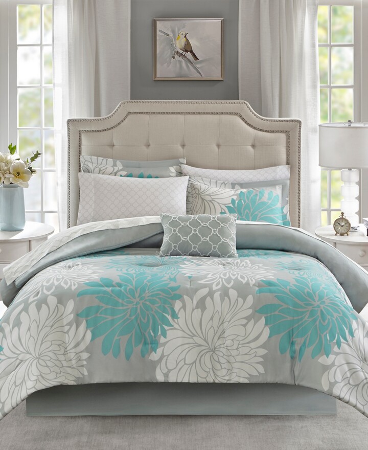 Madison Park Essentials Maible Reversible 9-Pc. Comforter Set, King