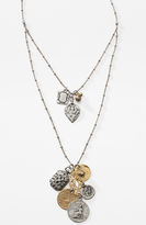 Thumbnail for your product : J. Jill Double-strand charm necklace