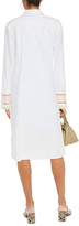 Thumbnail for your product : VVB Striped Cotton-poplin Midi Shirt Dress