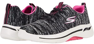 skechers arch fit hot pink