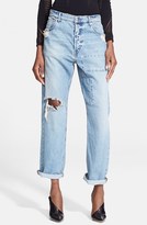 Thumbnail for your product : McQ Patched Boyfriend Jeans