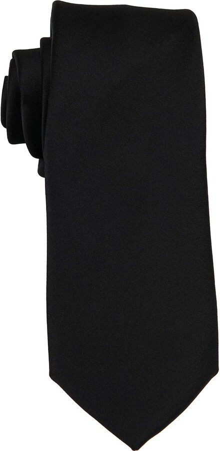 Brooklyn Brigade Men's Solid Satin Tie