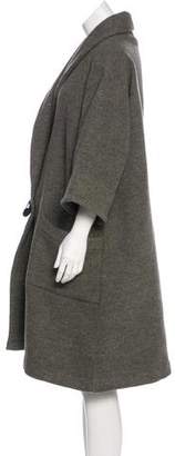 MHI Wool Knee-Length Coat
