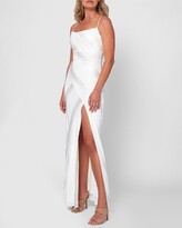 Thumbnail for your product : BY JOHNNY. - Women's White Maxi dresses - Chelsey Slice Gown - Size 8 at The Iconic
