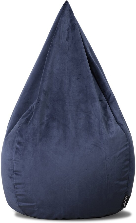 Gouchee Home Sambre Velvet Bean Bag Chair