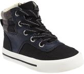 Thumbnail for your product : Old Navy Quilted-Ankle High-Tops for Baby