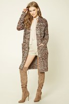 Thumbnail for your product : Forever 21 FOREVER 21+ Longline Marled Cardigan