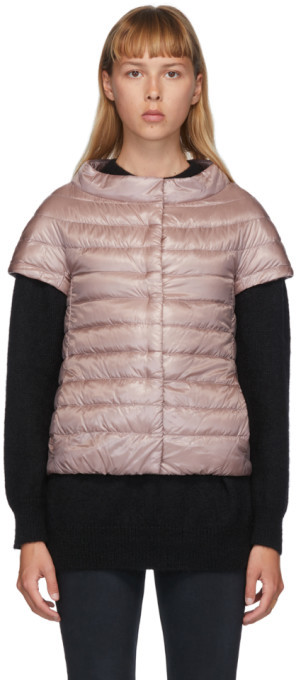 pink short sleeve jacket