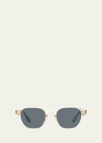 Thumbnail for your product : Oliver Peoples x Brunello Cucinelli Men's Griffo Keyhole Bridge Sunglasses