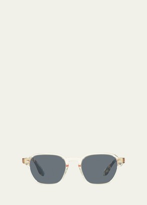 Oliver Peoples x Brunello Cucinelli Men's Griffo Keyhole Bridge Sunglasses