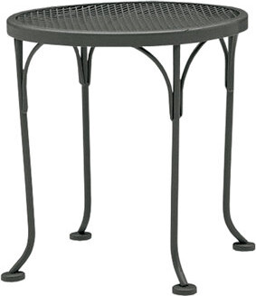 Woodard Briarwood Metal Side Table