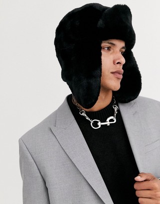 mens fur hats uk