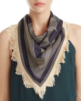 Thumbnail for your product : Tory Burch Jazz Dot Silk Square Scarf