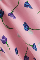 Thumbnail for your product : Markus Lupfer Josie Floral-print Crepe De Chine Top