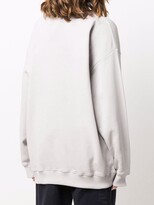 Thumbnail for your product : Acne Studios Embroidered-Detail Cotton Sweatshirt