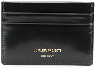 Common Projects logo stamp cardholder