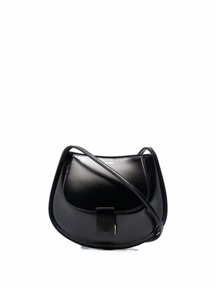 jil sander crescent crossbody bolsa