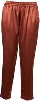 Thumbnail for your product : Gianluca Capannolo Satin Tapered Trousers