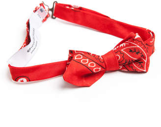 Qp Collections Red Bandana Bowtie