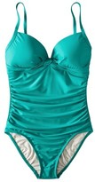 Thumbnail for your product : Merona Women's 1-Piece Swimsuit -Teal