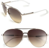 Thumbnail for your product : Marc by Marc Jacobs 58mm Metal Aviator Sunglasses