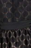 Thumbnail for your product : Adrianna Papell V-Neck Metallic Fit & Flare Dress (Plus Size)