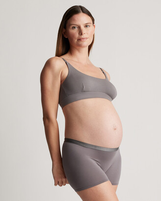 Quince Micromodal Low Support Maternity & Nursing Bra