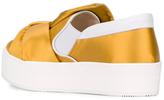 Thumbnail for your product : No.21 slip on satin sneakers