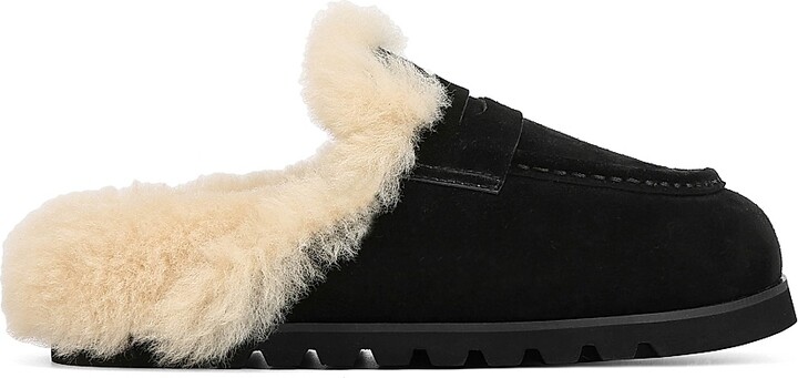 Naked Wolfe Women's Corded Mules - Black - Size 5.5