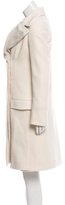 Thumbnail for your product : Chloé Shearling-Trimmed Wool Coat w/ Tags
