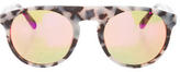 Thumbnail for your product : Westward Leaning Westward\\Leaning Reflective Marbled Sunglasses
