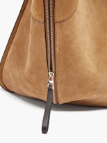 Thumbnail for your product : Loewe Hammock Leather And Suede Tote Bag - Tan