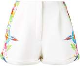 Thumbnail for your product : Manish Arora tropical print shorts