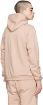 Thumbnail for your product : John Elliott Pink Cotton Beach Hoodie