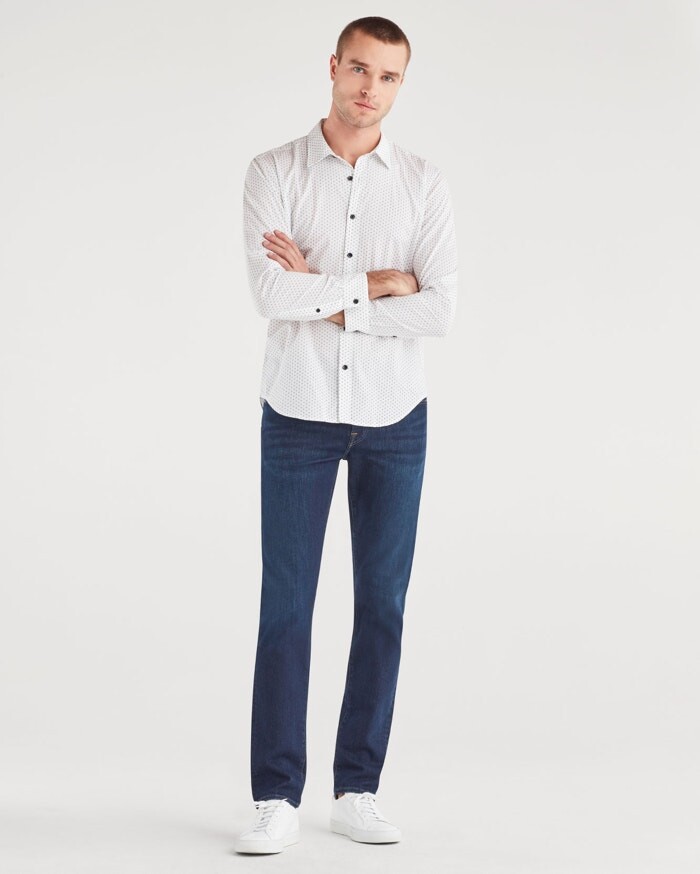 7 For All Mankind Luxe Sport Slimmy with Clean Pocket in Nonchalant -  ShopStyle Pants