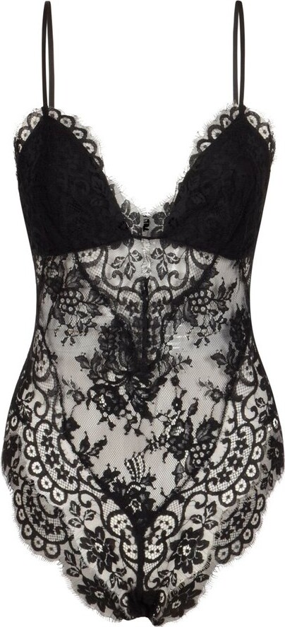 Zimmermann Lace Teddy Bodysuit