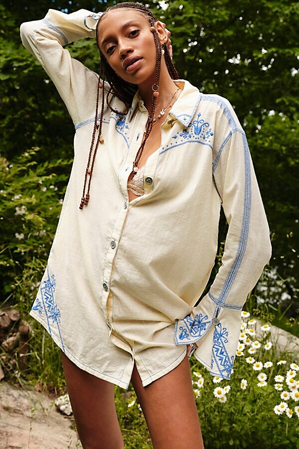 Free People Shirt Dress | Shop the world's largest collection of 
