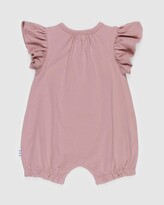 Thumbnail for your product : Huxbaby Girl's Pink Shortsleeve Rompers - Koala Fairy Romper - Babies