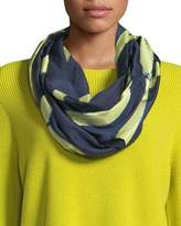 Thumbnail for your product : Eileen Fisher Silk Shibori Intersections Scarf
