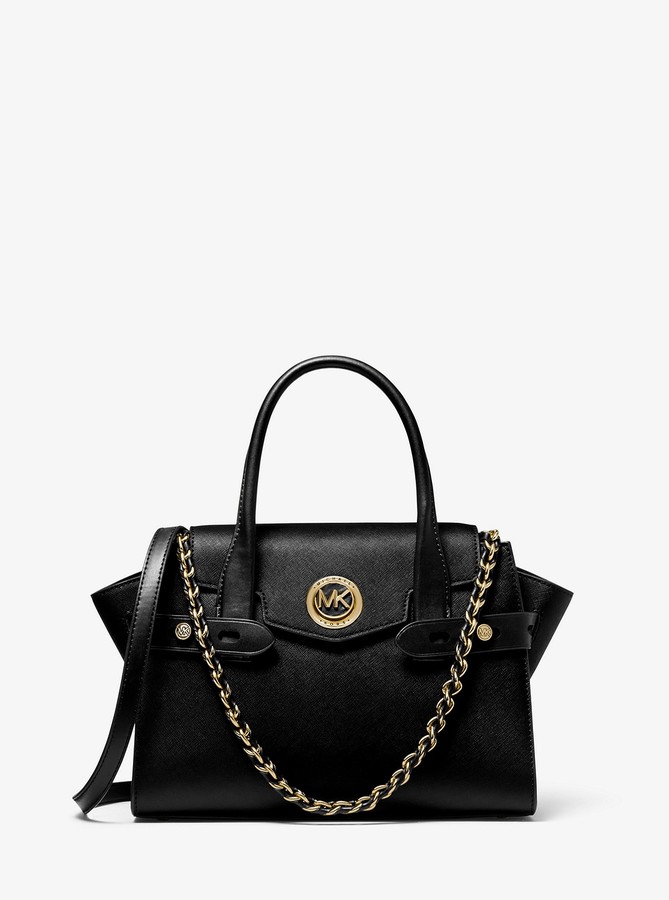 Michael Kors Saffiano Leather Satchel | Shop the world's largest collection  of fashion | ShopStyle